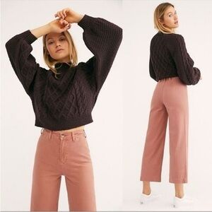 Free people Patti cropped pant